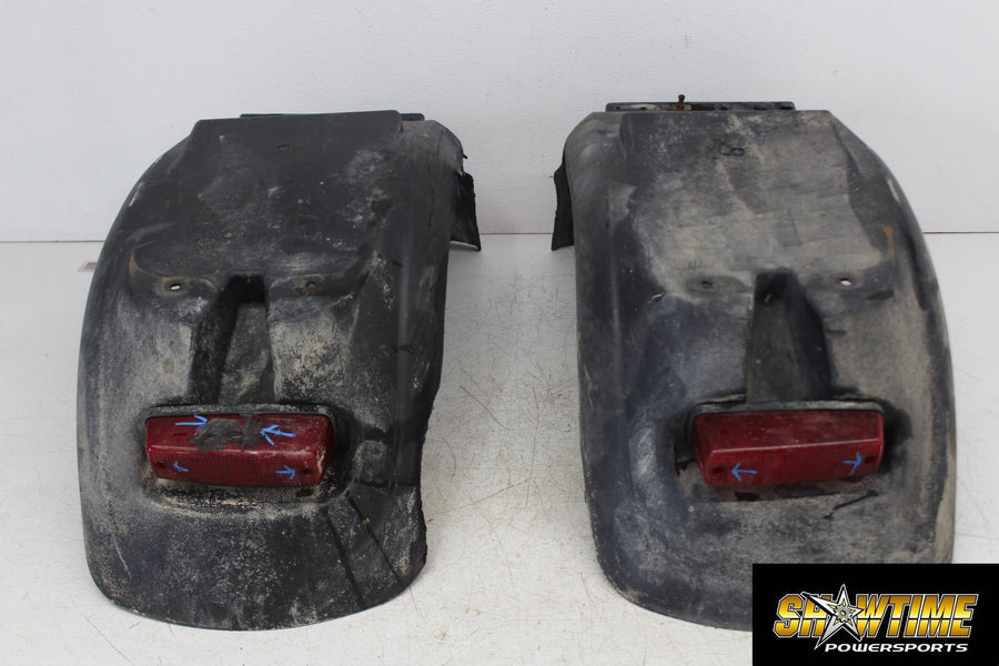 16 KUBOTA RTV-X1140 REAR BACK FENDER MUD GUARD PAIR W TAILLIGHT