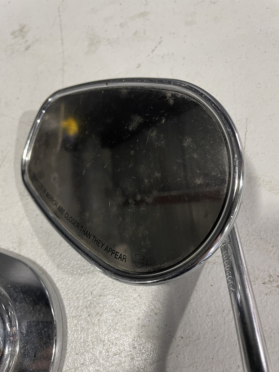 07-11 HARLEY-DAVIDSON STREET GLIDE FLHX REAR VIEW MIRROR SET PAIR MIRRORS