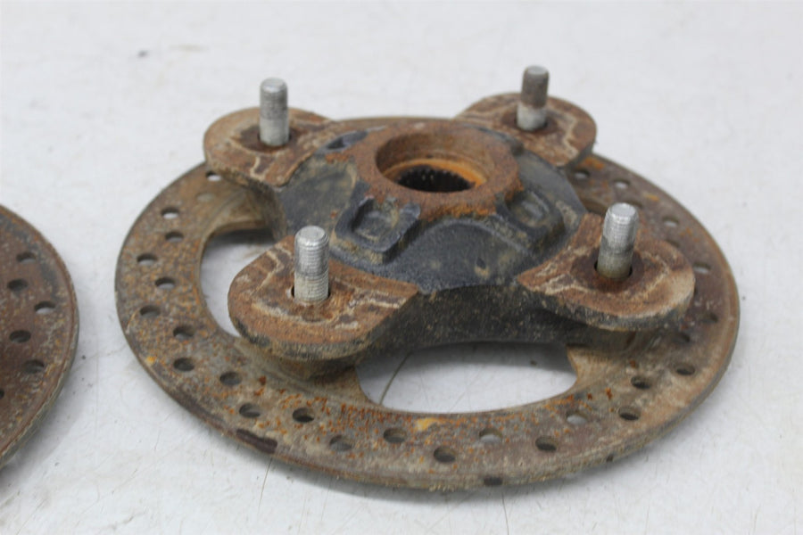 2021 POLARIS RZR XP 1000 EPS front left right wheel hubs rotors