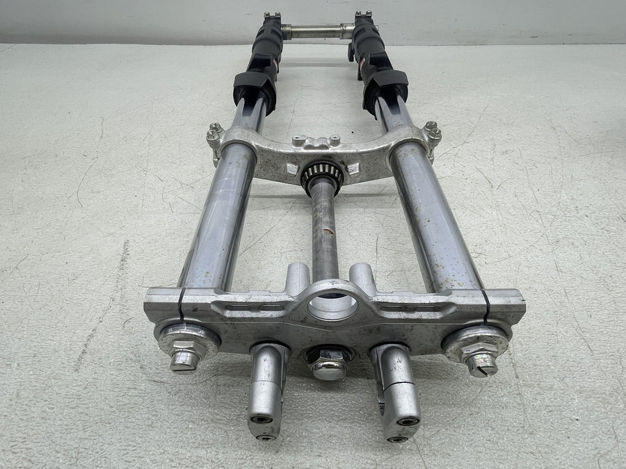11-12 SUZUKI BANDIT GSX1250FA FRONT FORKS SUSPENSION TRIPLE TREE STRAIGHT