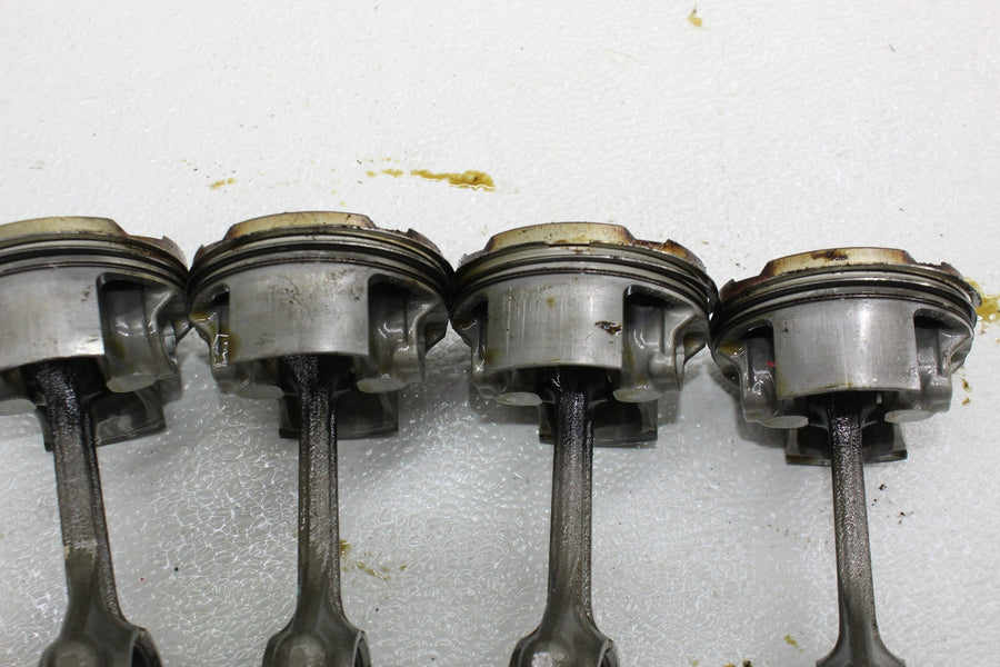 13-17 HONDA CBR600RR ENGINE MOTOR BLOCK PISTONS W/ CONNECTING RODS SET
