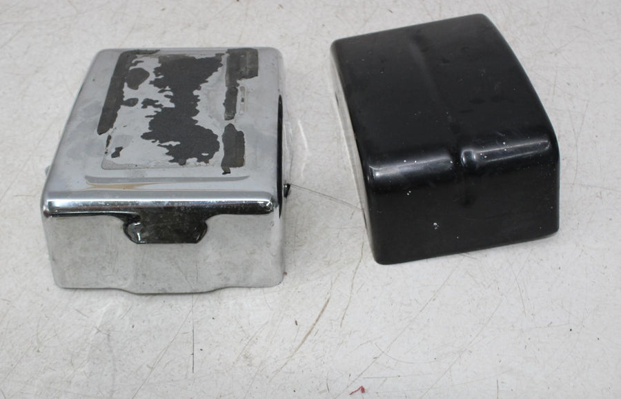 12-16 HARLEY-DAVIDSON DYNA LOW RIDER FXDL BATTERY SIDE COVER COVERS PAIR (READ)