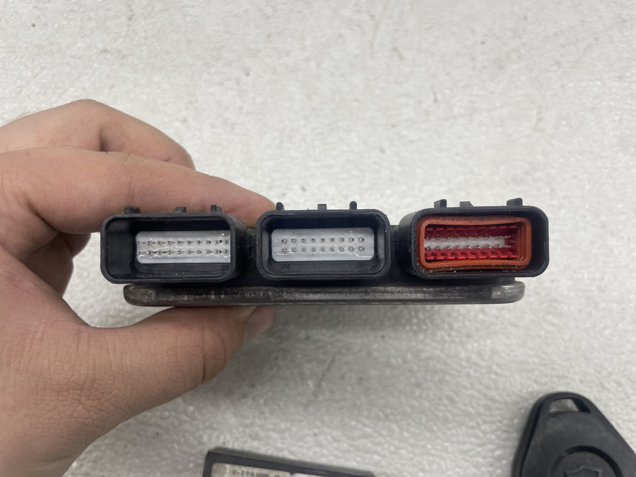 12-16 HARLEY-DAVIDSON ROAD GLIDE SPECIAL FLTRXS ECU COMPUTER BOX W/ FOB ANTENNA