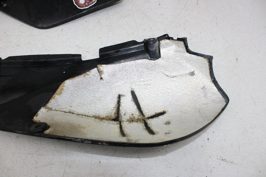 05-24 SUZUKI DRZ400SM DRZ 400 LEFT RIGHT REAR BACK SIDE NUMBER PLATE FAIRINGS