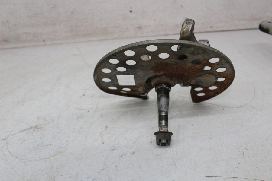 01-05 YAMAHA RAPTOR YFM 660 FRONT RIGHT WHEEL HUB W/ ROTOR SPINDLE