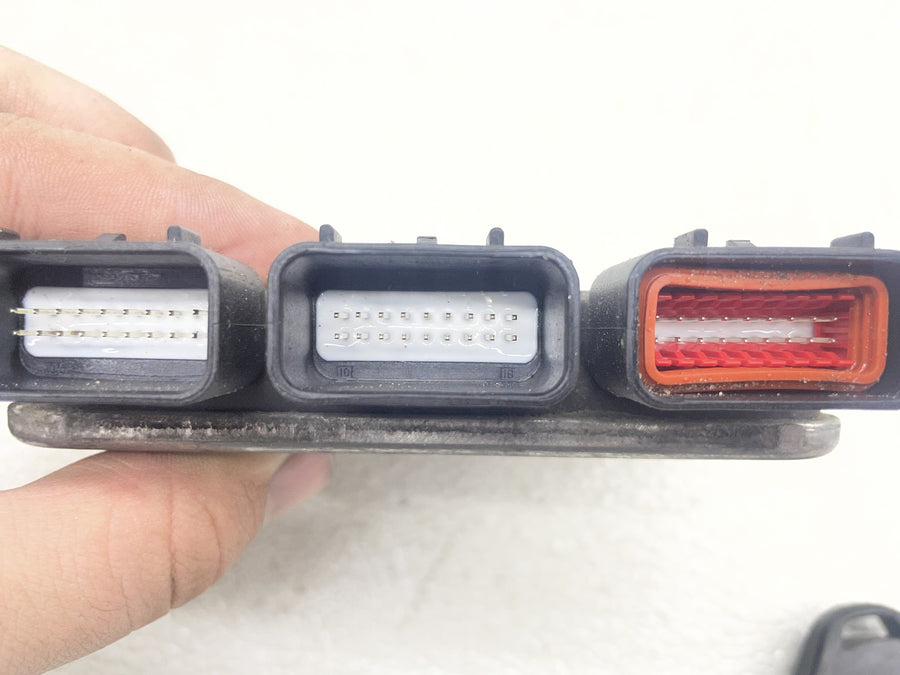 12-16 HARLEY-DAVIDSON ROAD GLIDE SPECIAL FLTRXS ECU COMPUTER BOX W/ FOB ANTENNA