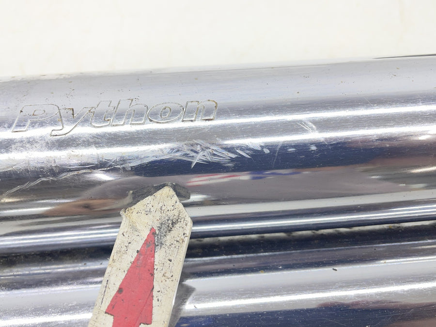 00-06 HARLEY-DAVIDSON SOFTAIL FXST PYTHON EXHAUST MUFFLERS HEADER PIPES