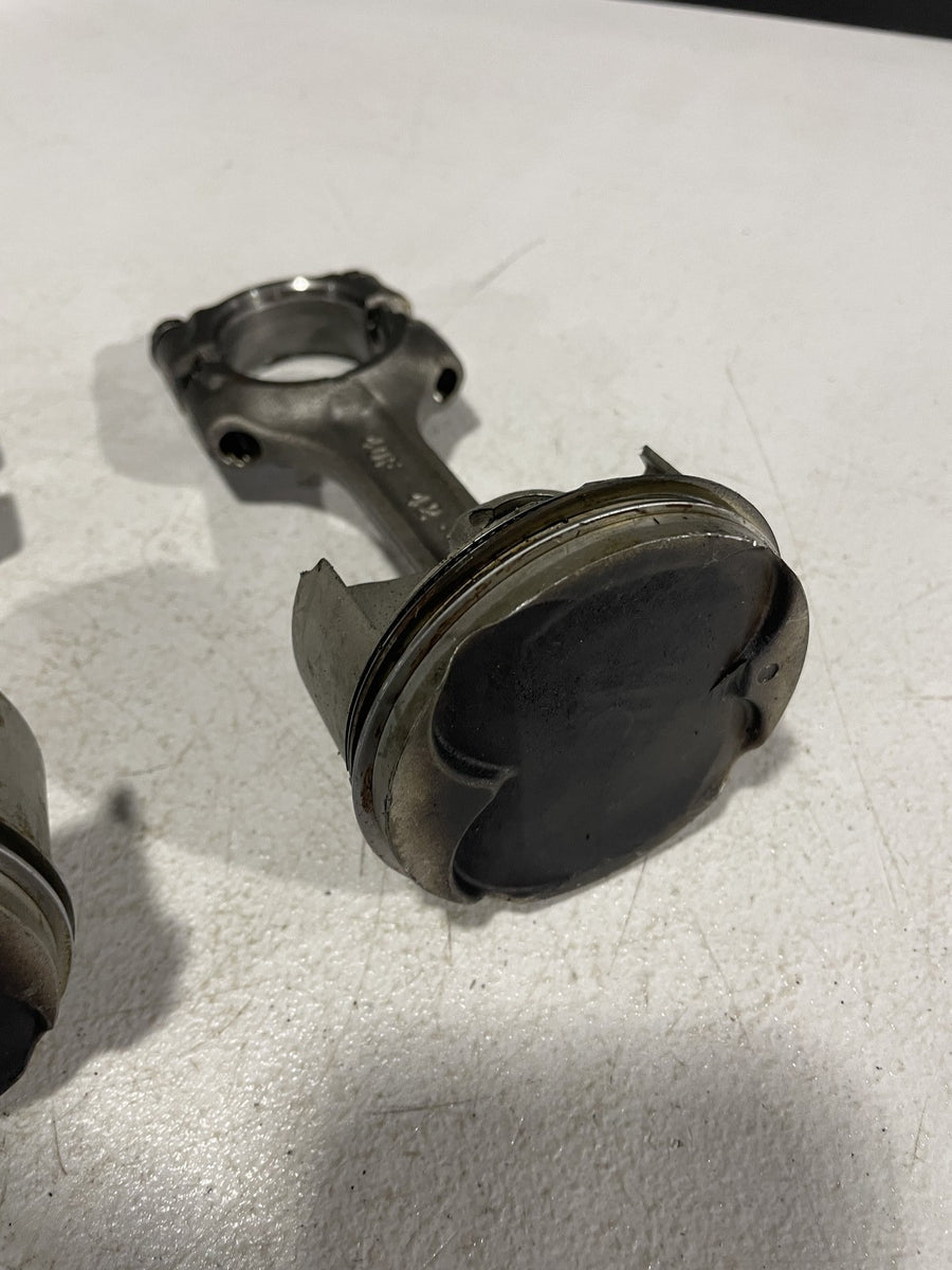 01-02 SUZUKI GSXR1000 ENGINE MOTOR BLOCK PISTONS 12111-40F00-0F0 12160-40F00