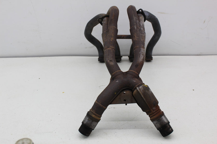 01-07 SUZUKI HAYABUSA EXHAUST HEADER HEAD PIPES MANIFOLD
