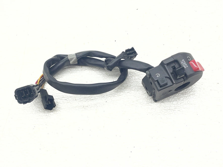 07-08 KAWASAKI NINJA ZX6R LEFT RIGHT SWITCHES CONTROL HEADLIGHT SIGNAL ON OFF