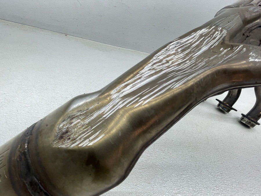 11-13 YAMAHA FZ8 EXHAUST PIPE MUFFLER SLIP ON CAN SILENCER HEADER