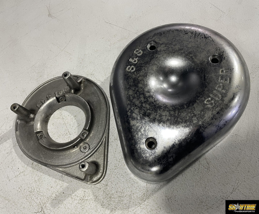 1999 HARLEY-DAVIDSON SOFTAIL AIR CLEANER FILTER BOX COVER BACKING PLATE