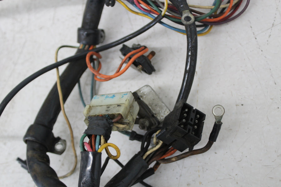 86 HARLEY TOUR GLIDE CLASSIC FLTC MAIN ENGINE WIRING HARNESS COIL RECTIFIER