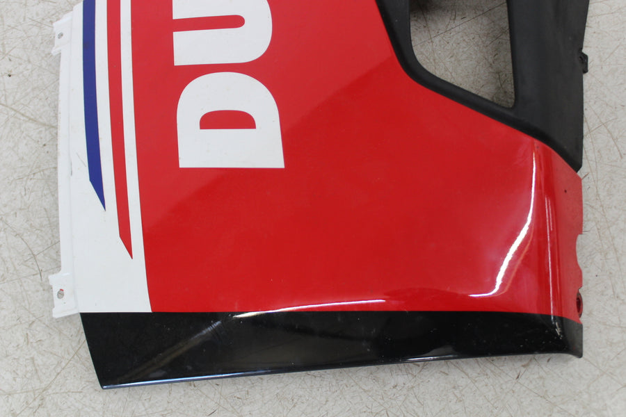18 DUCATI 1100 PANIGALE V4 SPECIALE LEFT LOWER BOTTOM BELLY SIDE FAIRING COWL