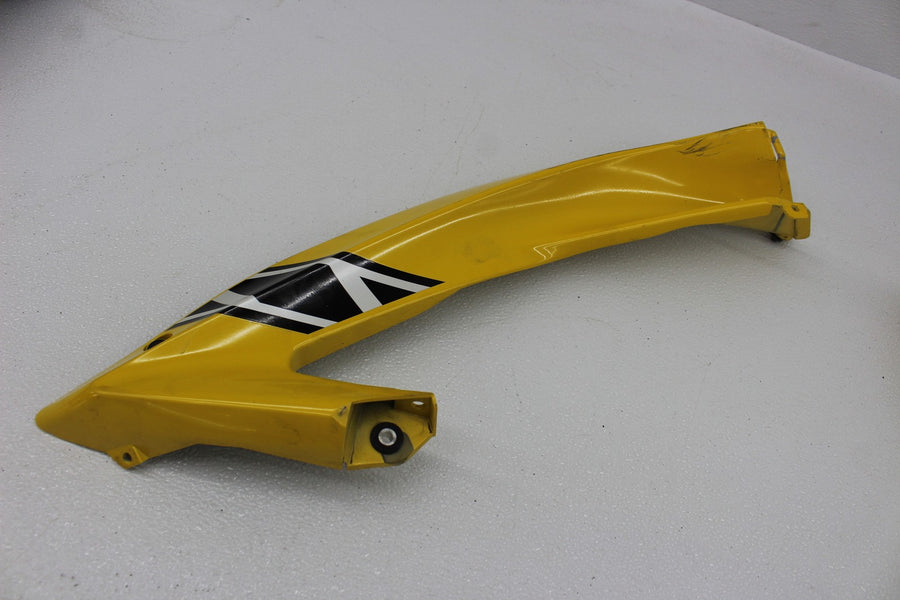 06-07 YAMAHA YZF R6 RIGHT FRONT UPPER MID SIDE FAIRING COWL PLASTIC