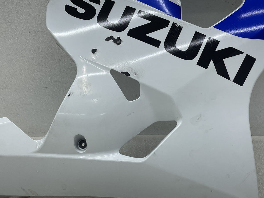 04-05 SUZUKI GSXR750 RIGHT MID UPPER SIDE FAIRING COWL PLASTIC 94407-30G20-019