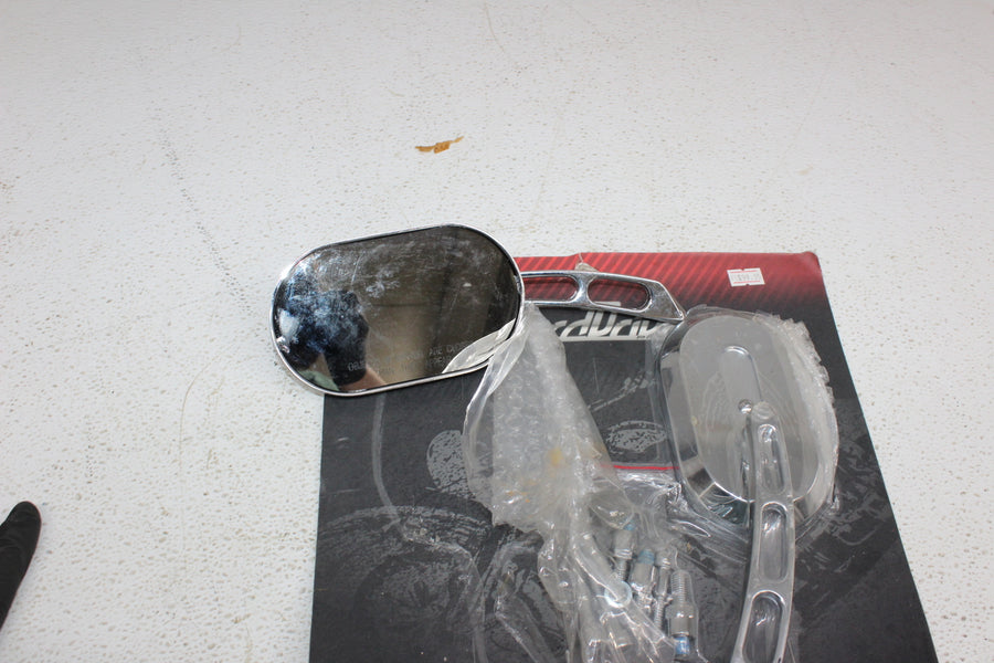 HARD DRIVE CHROME MIRRORS