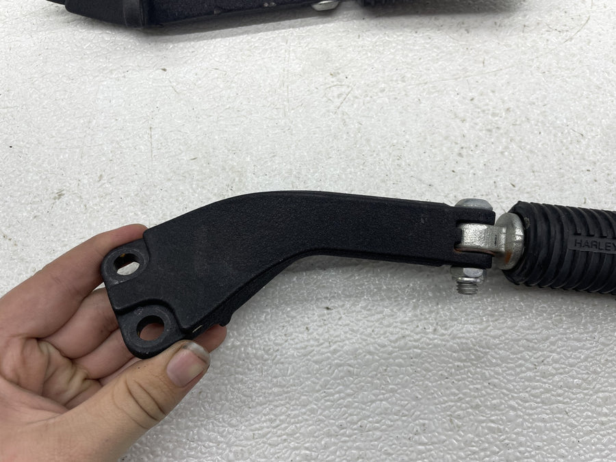 12-17 HARLEY-DAVIDSON DYNA LOW RIDER FXDL REAR PASSENGER FOOTPEGS SET PAIR