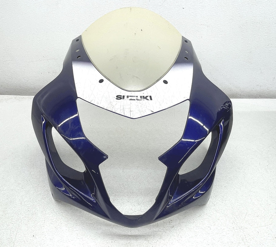 04-05 SUZUKI GSXR750 FRONT UPPER NOSE FAIRING COWL SHROUD WINDSHIELD