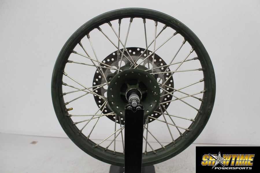14 ROYAL ENFIELD BULLET 500 FRONT WHEEL RIM WOBBLE