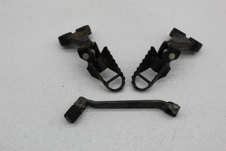96-24 SUZUKI DR650 LEFT RIGHT FRONT DRIVER PEGS REST SET SHIFTER PEDAL