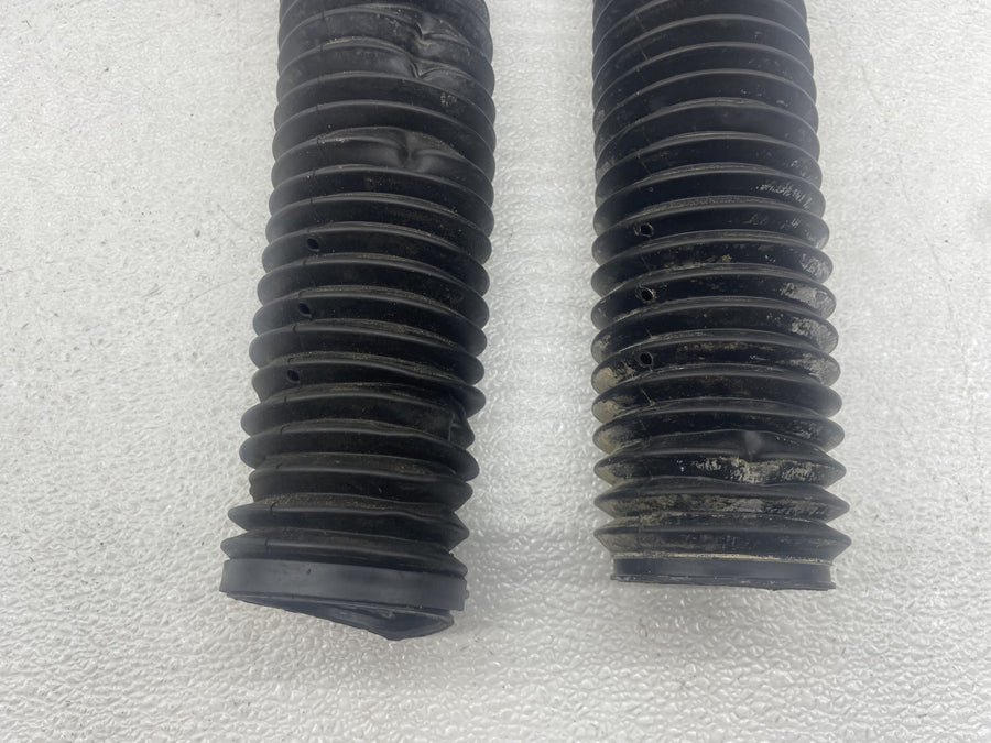 83-84 HONDA XR350R FRONT LEFT RIGHT FORK BOOTS GUARDS SHIELDS COVERS