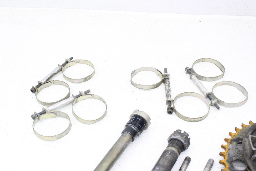16-20 KAWASAKI NINJA ZX10R PARTS HARDWARE AXLE SPROCKET COVER PEGS DAMPER HORN