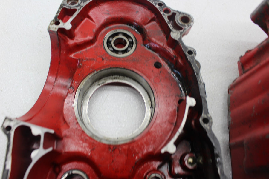 83-87 HONDA XL600 LEFT RIGHT ENGINE MOTOR CRANKCASE CRANK CASES BLOCK
