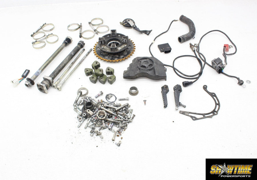 16-20 KAWASAKI NINJA ZX10R PARTS HARDWARE AXLE SPROCKET COVER PEGS DAMPER HORN