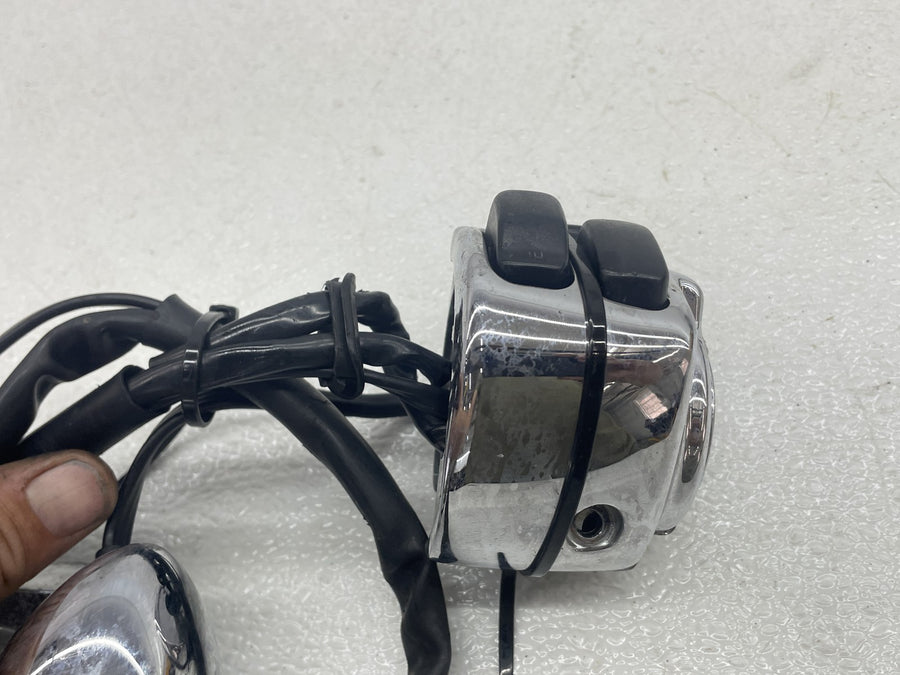 00-06 HARLEY-DAVIDSON SOFTAIL FXSTDSE2 SCREAMING EAGLE CHROME LEFT SWITCH