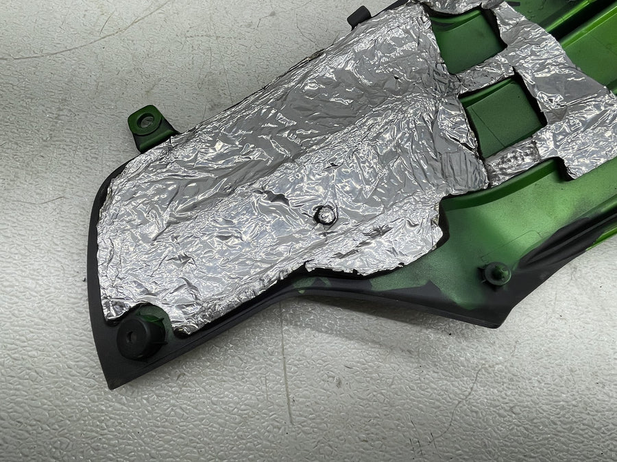 12-25 KAWASAKI NINJA ZX14R LEFT SIDE FAIRING COWL INSERT