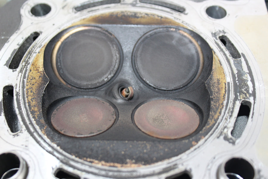 2007 YAMAHA V STAR 1300 XVS1300A ENGINE TOP END REAR CYLINDER HEAD CAMS VALVES