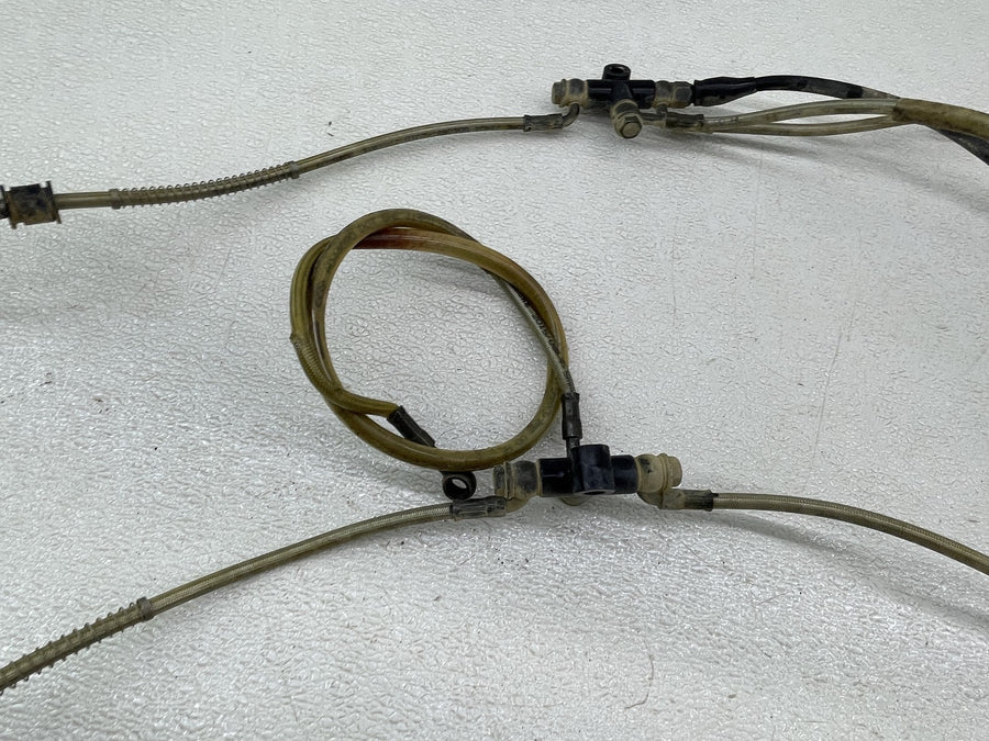 16-26 CF-MOTO CFORCE 400 400S FRONT REAR BACK BRAKE HOSES LINES SET