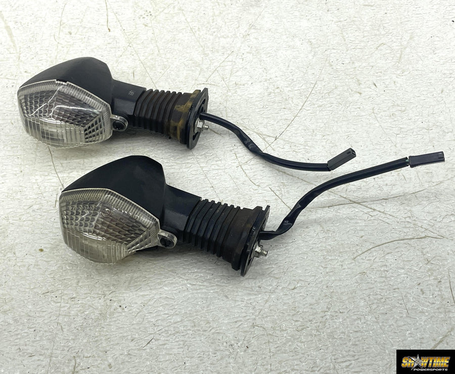 11-12 SUZUKI BANDIT GSX1250FA FRONT LEFT RIGHT TURN SIGNALS LIGHT INDICATORS
