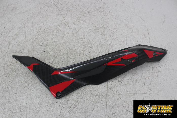 14 DUCATI MULTISTRADA 1200 CARBON FIBER LEFT REAR BACK TAIL FAIRING COWL SHROUD