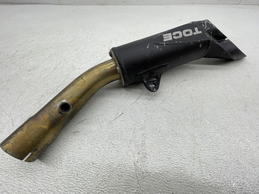 19-23 KAWASAKI NINJA ZX6R ZX636 TOCE EXHAUST PIPE MUFFLER SLIP ON CAN HEADER
