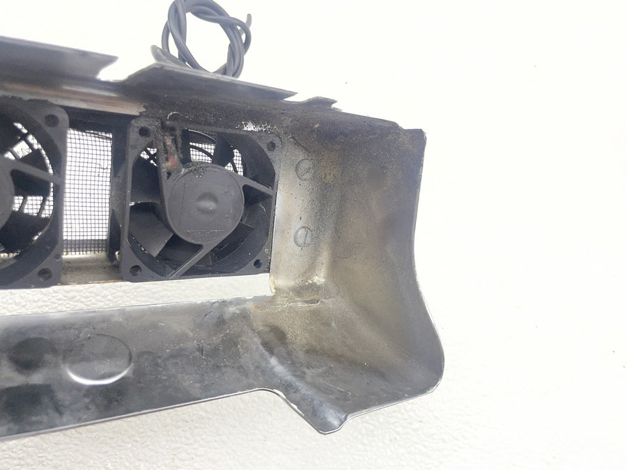 00-06 HARLEY-DAVIDSON ELECTRA GLIDE ULTRA CLASSIC OIL COOLER COVER W/ FANS