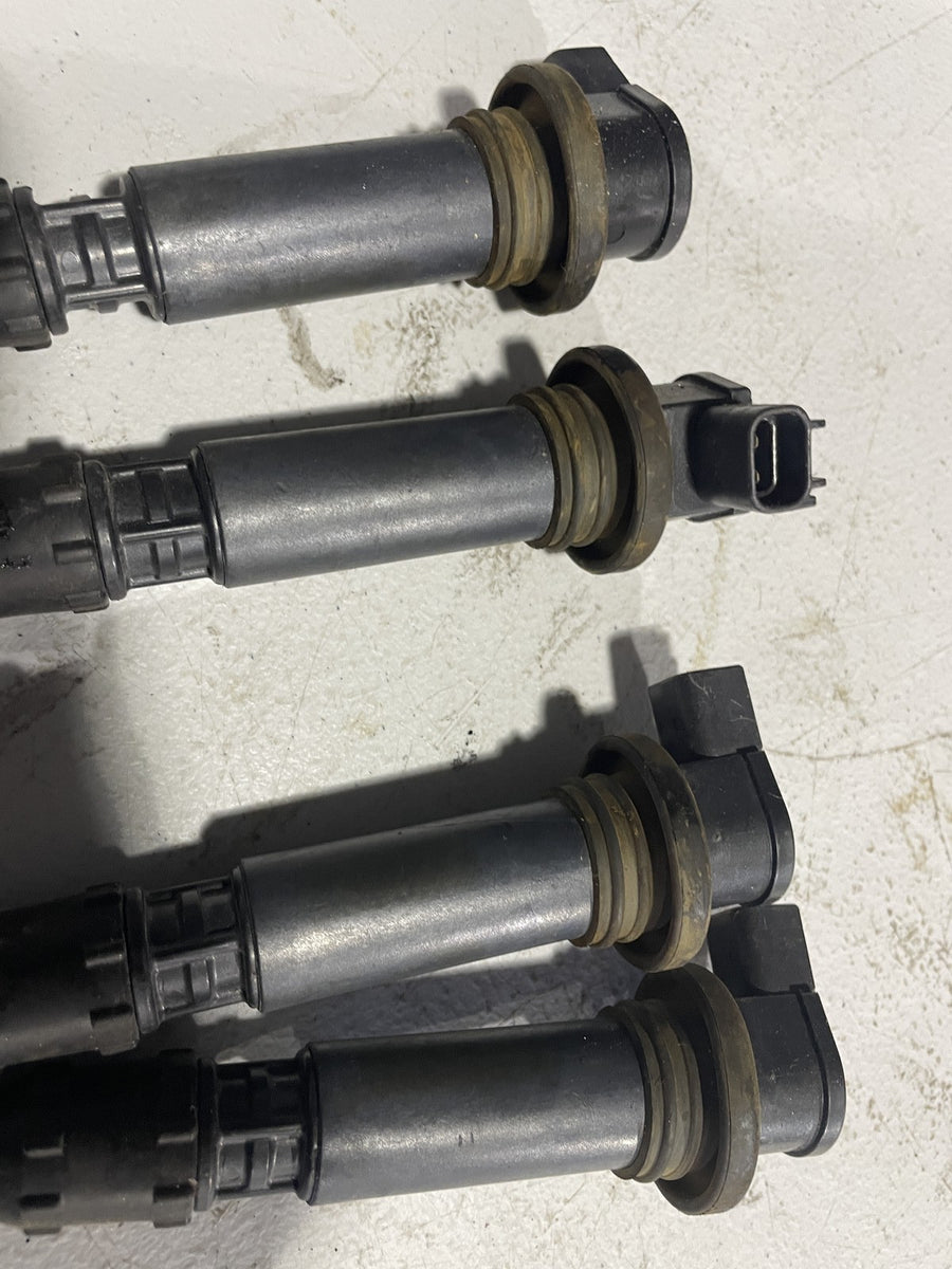 06-07 SUZUKI GSXR600 IGNITION COILS COIL SPARK PLUG CAPS