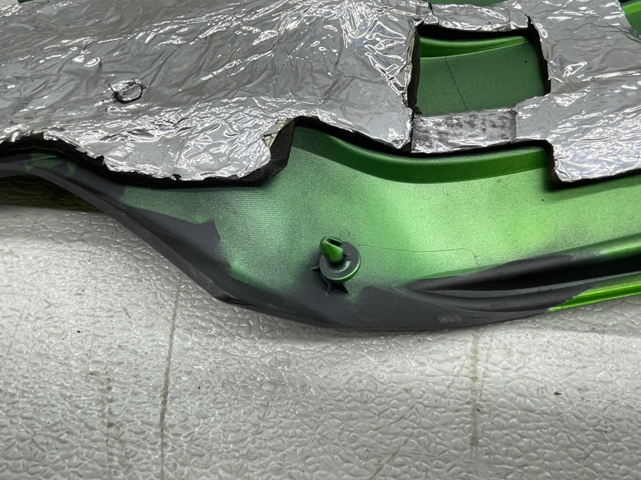 12-25 KAWASAKI NINJA ZX14R LEFT SIDE FAIRING COWL INSERT