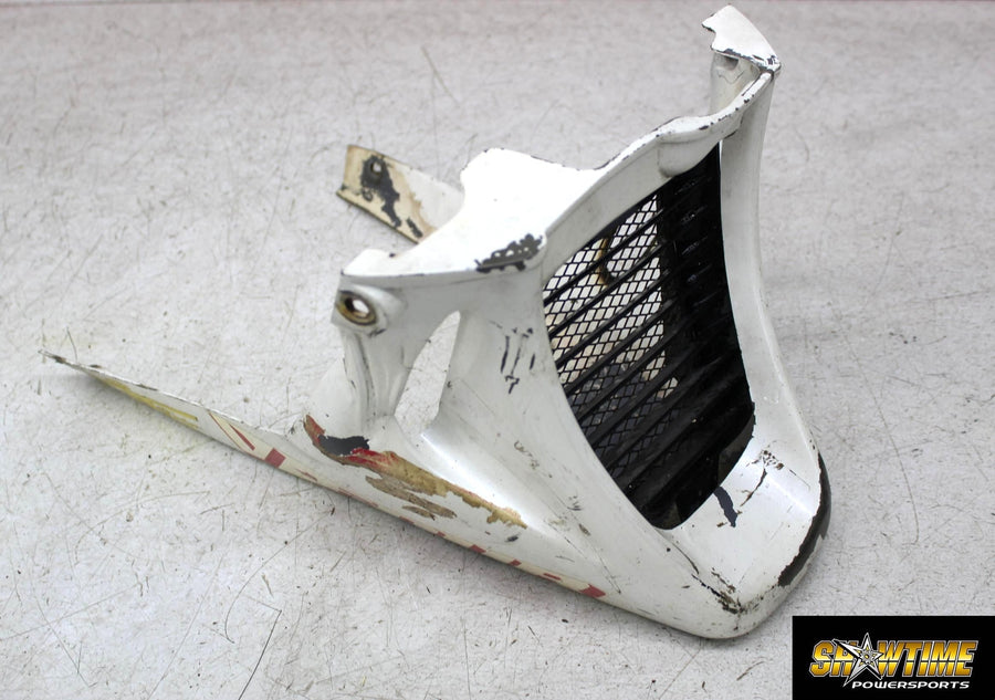 84 HONDA INTERCEPTOR 750 VF750F FRONT LOWER CENTER V FAIRING COWL GUARD