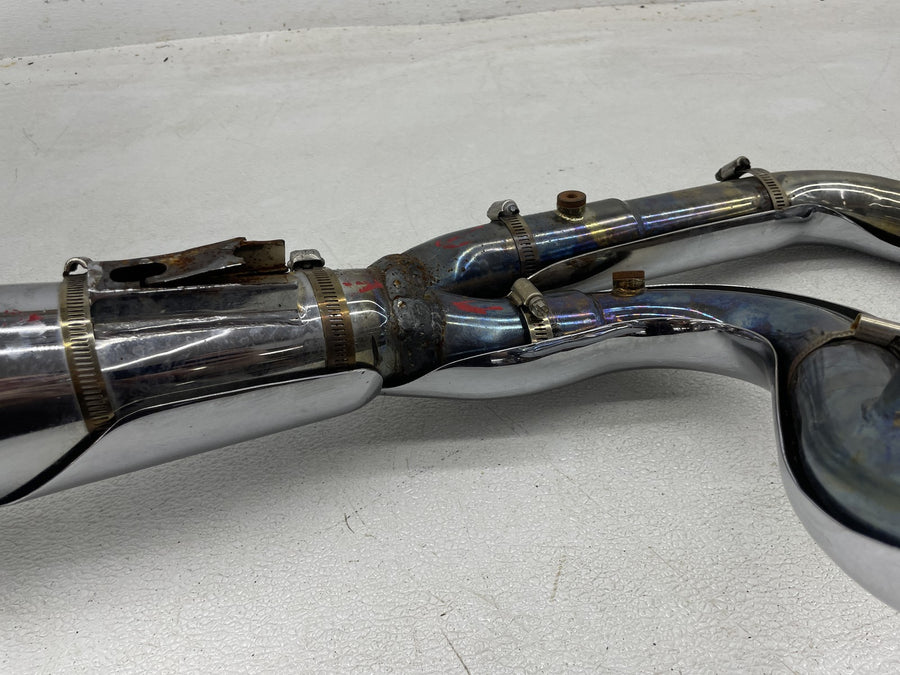07-11 HARLEY-DAVIDSON STREET GLIDE SHARKROAD AFTERMARKET FULL EXHUAST SYSTEM