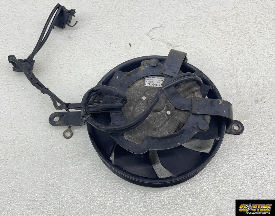 00-01 HONDA RVT1000R RC51 SP1 ENGINE RADIATOR COOLING FAN