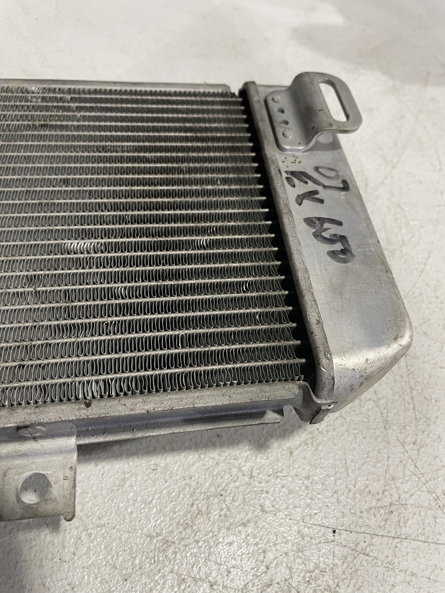 06-08 KAWASAKI NINJA 650 EX650 ENGINE RADIATOR MOTOR COOLER COOLING RADIATER