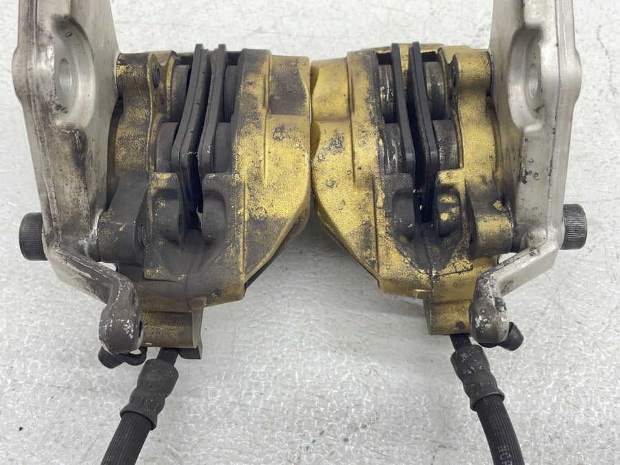 00-01 HONDA RVT1000R RC51 SP1 RIGHT LEFT FRONT BRAKE CALIPER SET PAIR CALIPERS
