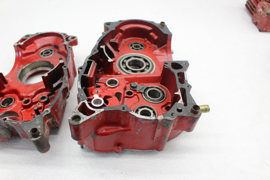 83-87 HONDA XL600 LEFT RIGHT ENGINE MOTOR CRANKCASE CRANK CASES BLOCK