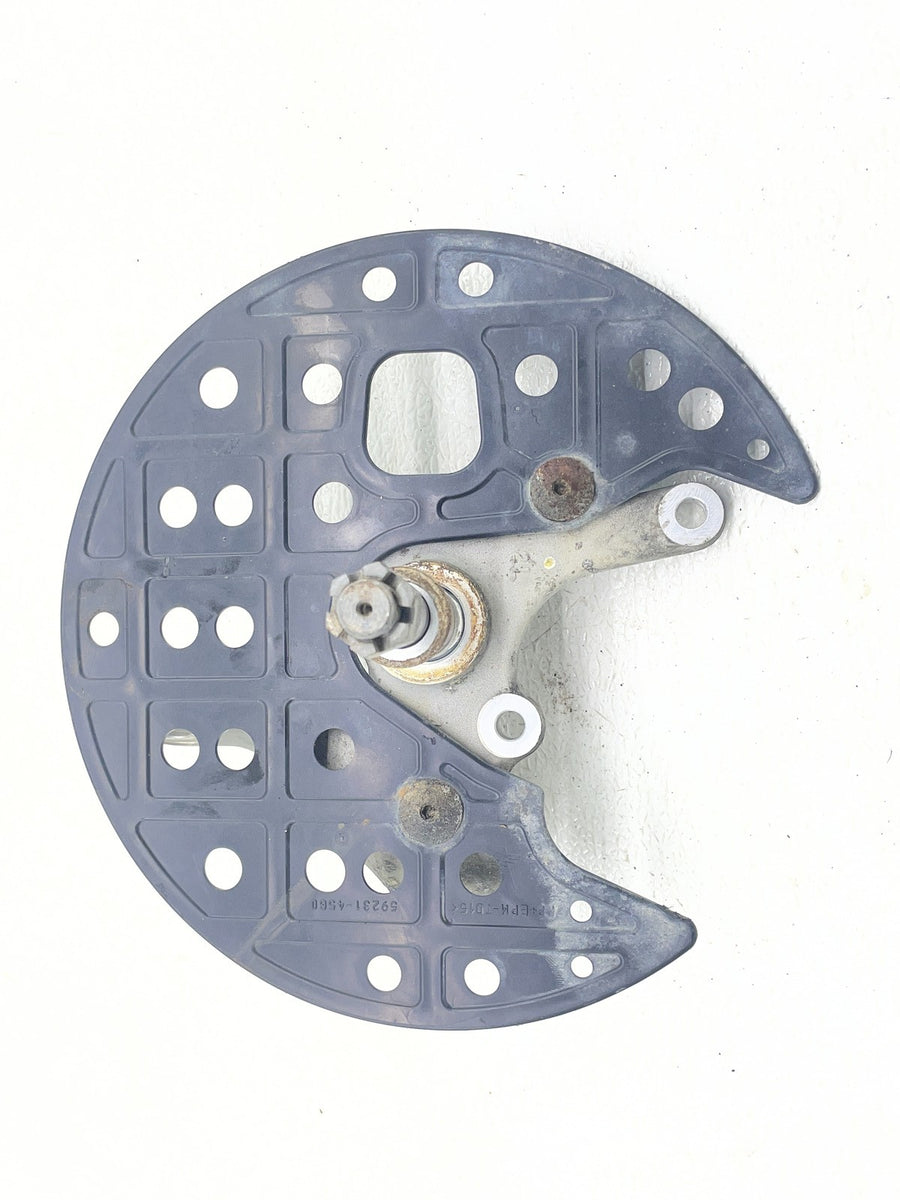 06-09 SUZUKI QUADRACER 450 LTR450 2X4 FRONT LEFT STEERING KNUCKLE SPINDLE