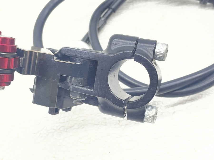07-08 KAWASAKI NINJA ZX6R CLUTCH PERCH MOUNT LEVER CABLE 46076-0126