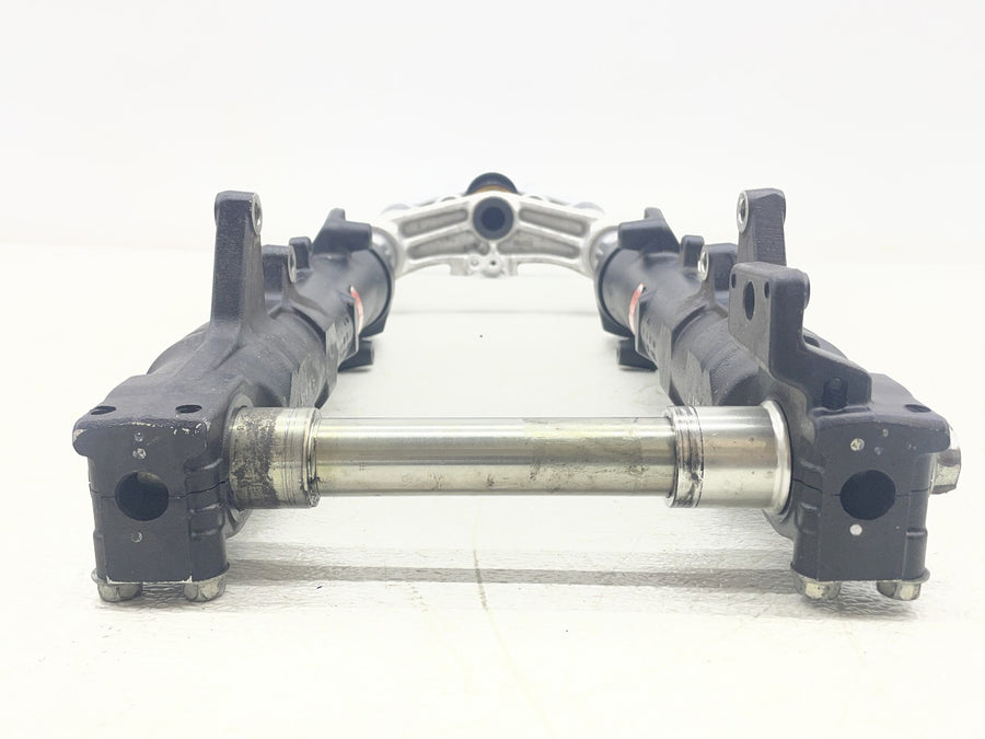 11-12 SUZUKI BANDIT GSX1250FA FRONT FORKS SUSPENSION TRIPLE TREE STRAIGHT