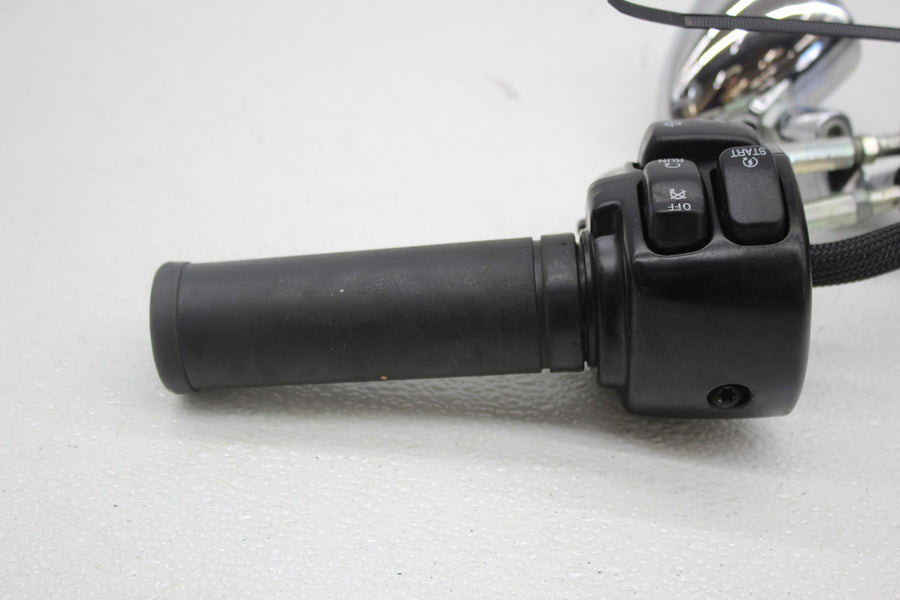 07-11 HARLEY DYNA FAT BOB FXDF RIGHT CONTROL KILL OFF START SIGNAL SWITCH (READ)