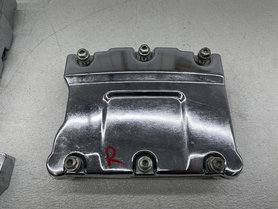 07-11 HARLEY-DAVIDSON ROAD KING CLASSIC TWIN CAM 96CI ENGINE ROCKER BOXES PAIR